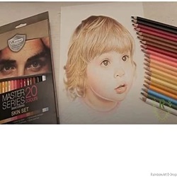 Master Series SkinTone Color Pencil Set of 20